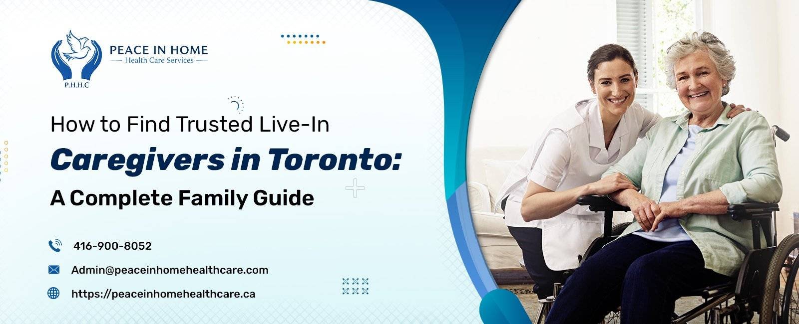 Live-in home care in Toronto